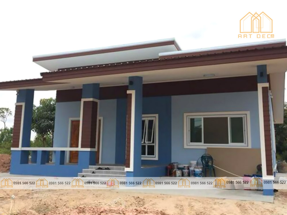 Art Decor là đơn vị chuyên xây dựng nhà cấp 4 mái bằng mẫu đơn giản