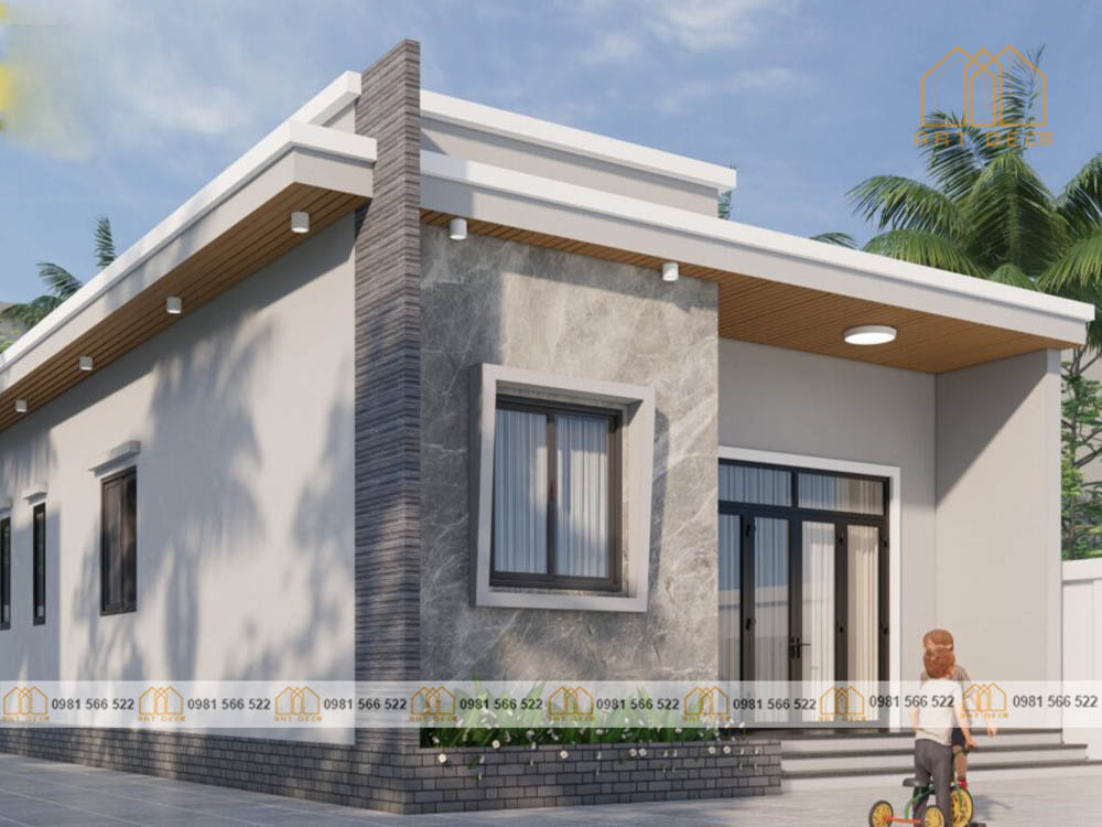 Nhà 2 phòng ngủ đơn giản nhưng đầy đủ tiện nghi