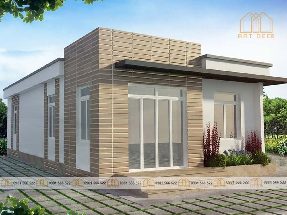 Kiến trúc mái bằng giúp ngôi nhà trở nên hiện đại và đẳng cấp hơn