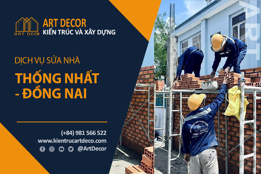 Dịch vụ sửa chữa nhà ở Thống Nhất tỉnh Đồng Nai