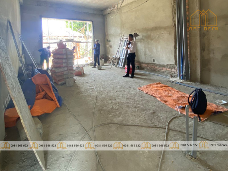 Quá trình tư vấn và thi công được Art Decor cam kết đúng tiến độ