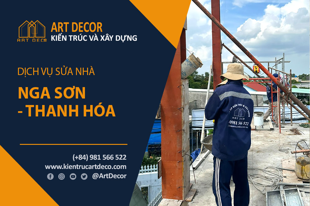Nhà thầu sửa nhà uy tín tại Nga Sơn tỉnh Thanh Hóa