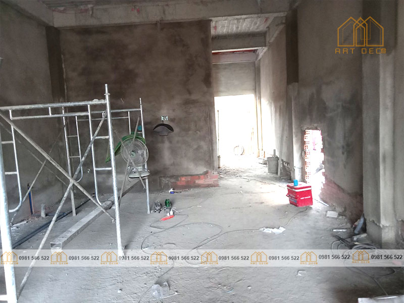 Công trình cải tạo nhà ở 2 tầng tại Nghi Sơn Thanh Hóa của nhà thầu ART DECOR
