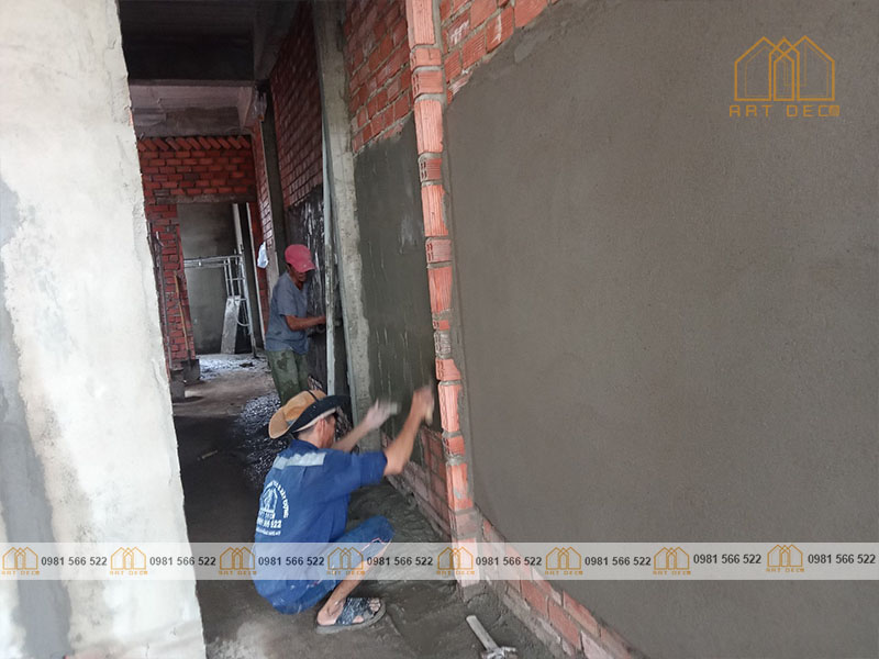 Đội ngũ thợ ART DECOR cải tạo bên trong nhà ở Như Xuân Thanh Hóa