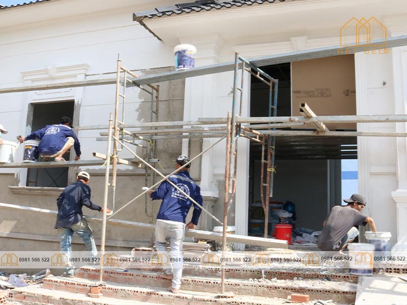 Cải tạo mặt tiền nhà ở Triệu Sơn Thanh Hóa