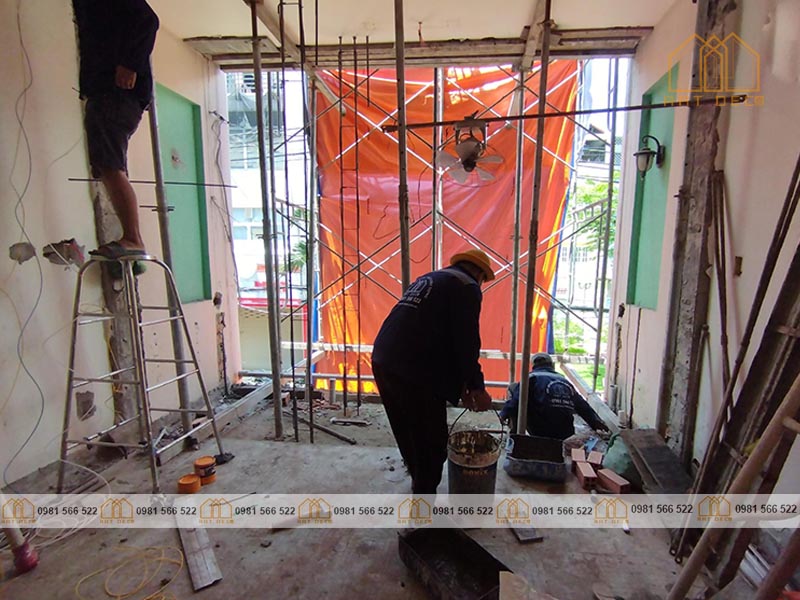 Thi công cải tạo nhà ở đa dạng hạng mục sửa chữa tại Triệu Sơn Thanh Hóa