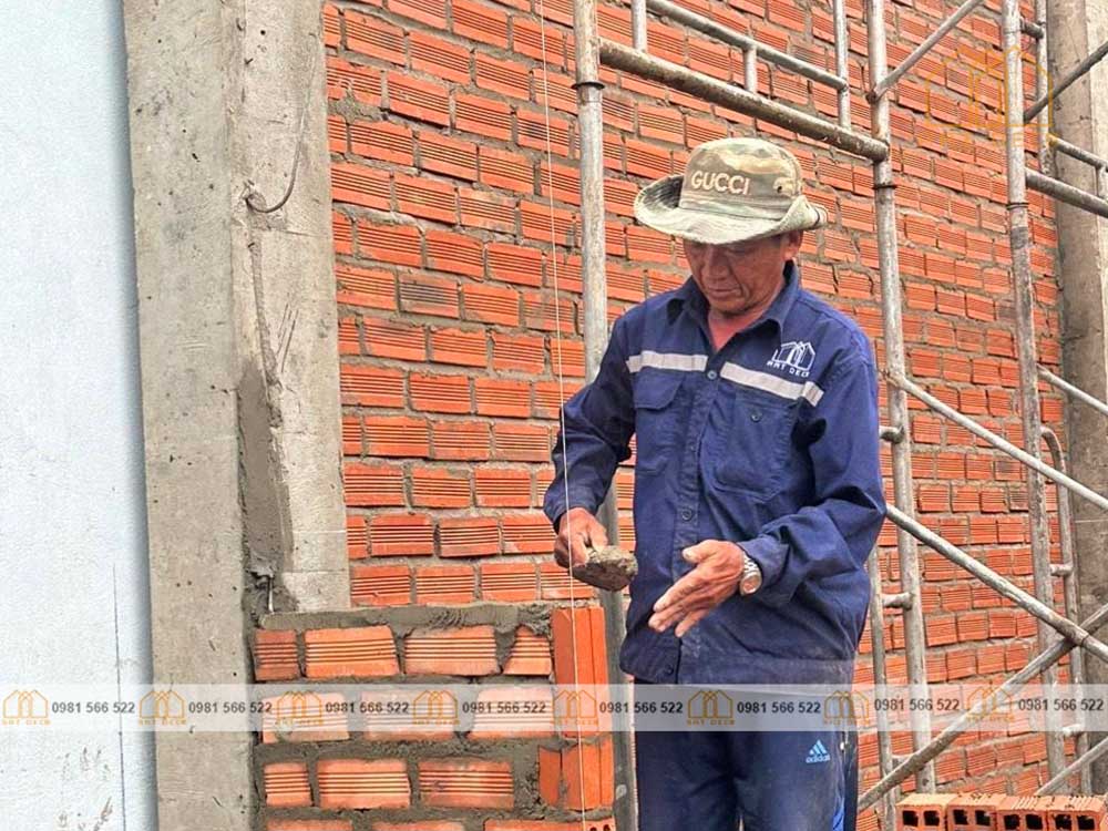 Sửa nhà huyện Hóc Môn để mở rộng phòng và tận dụng tối đa diện tích