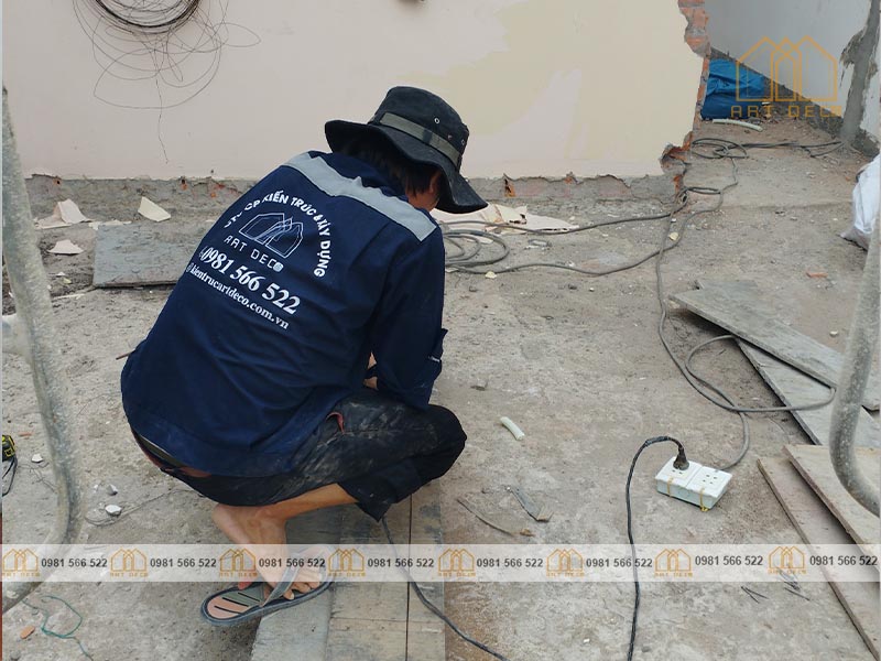 Sửa chữa nhà ở quận 6 đa dạng hạng mục thi công