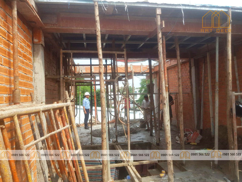 Móng nhà bằng gỗ