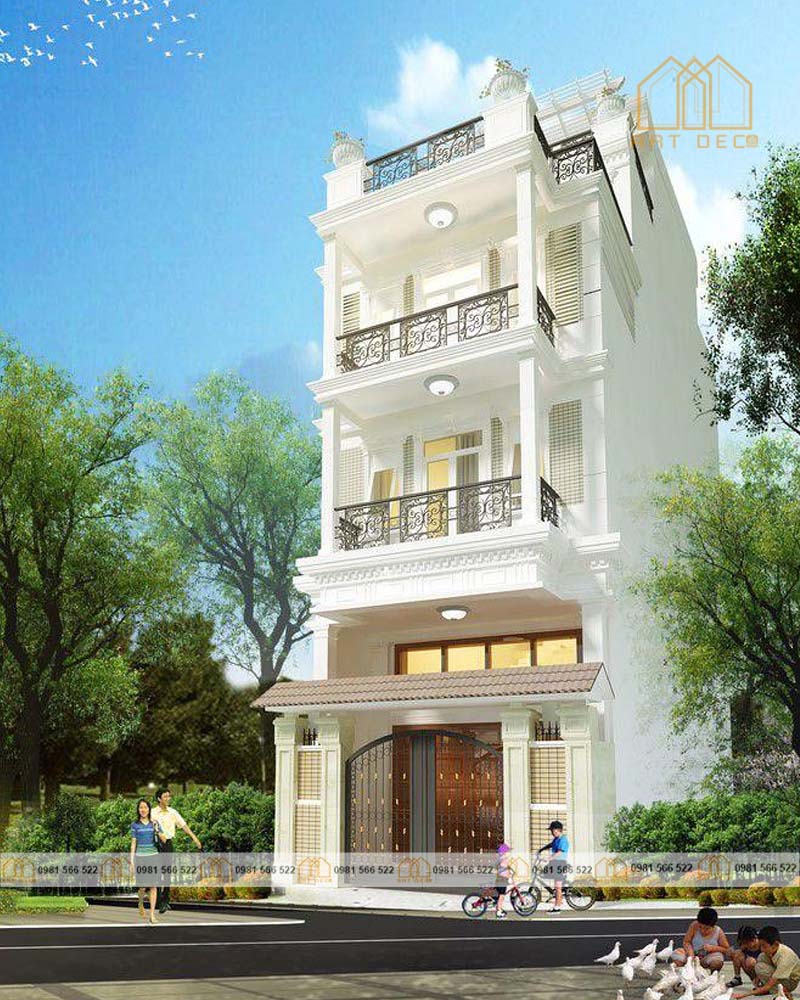 Phong cách tân cổ điển mang nét đẹp của nước Pháp nhưng tối giản
