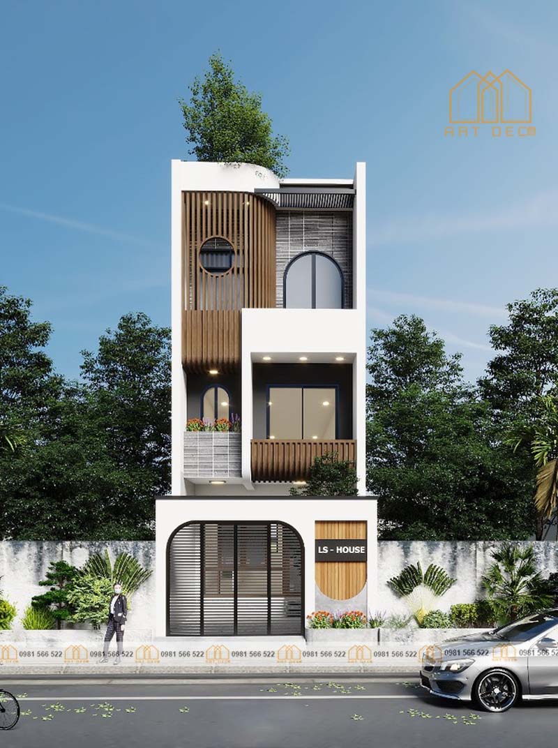Mẫu nhà 3 tầng đẹp đẳng cấp