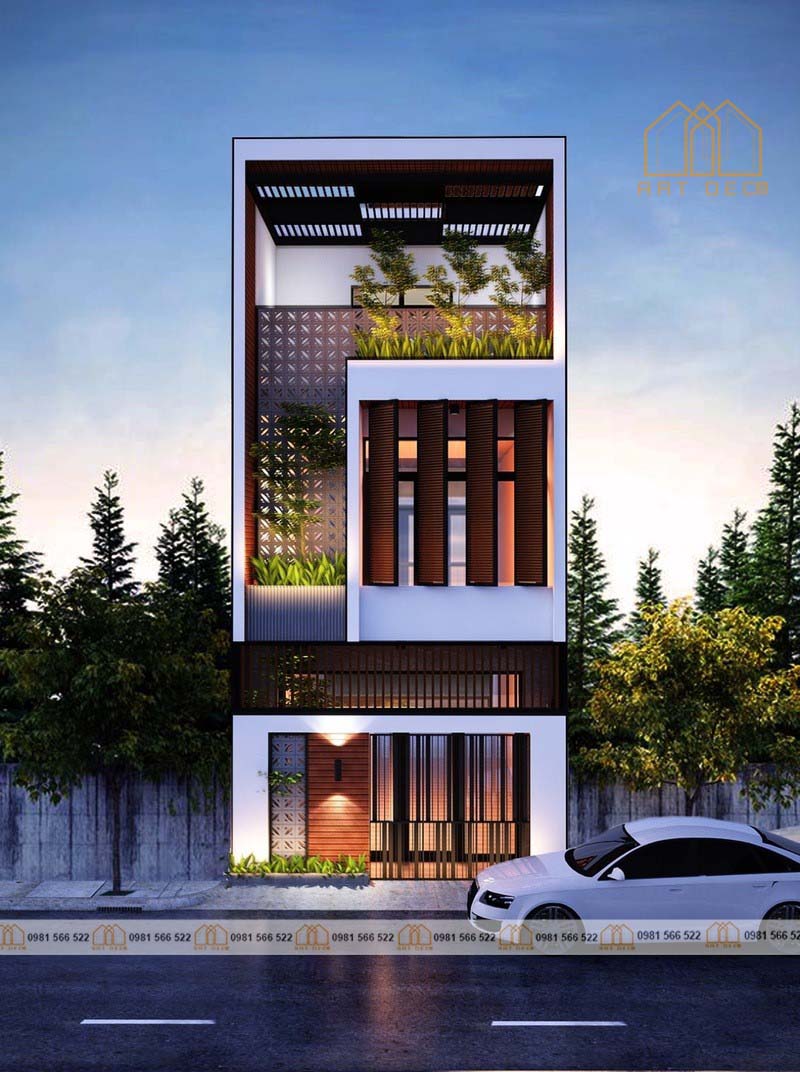 Mẫu nhà 3 tầng đẹp
