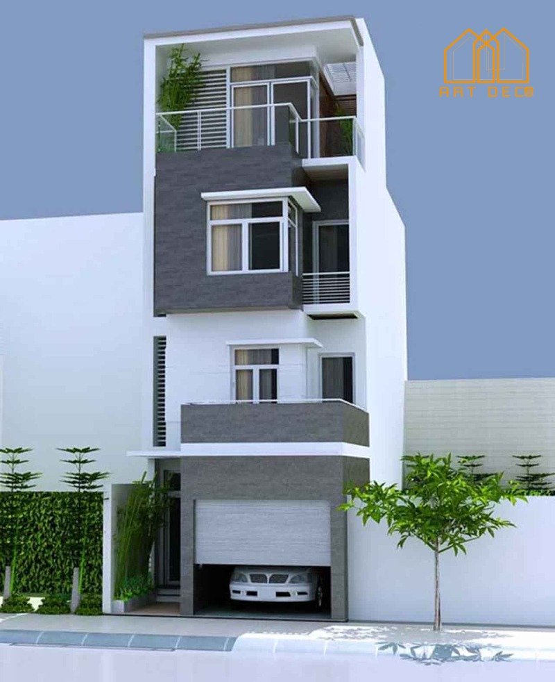 nhà 4 tầng 50m2