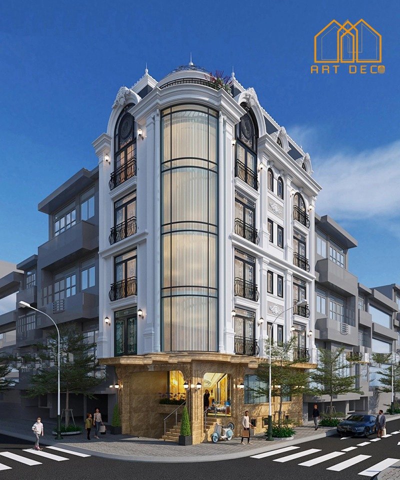 nhà 4 tầng lô góc