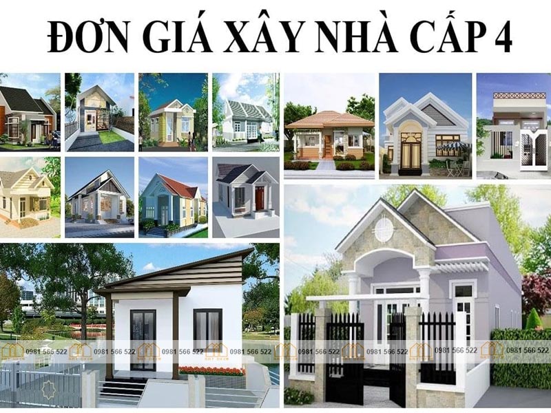 Cách tính đơn giá xây dựng nhà cấp 4 tại tỉnh Đồng Nai
