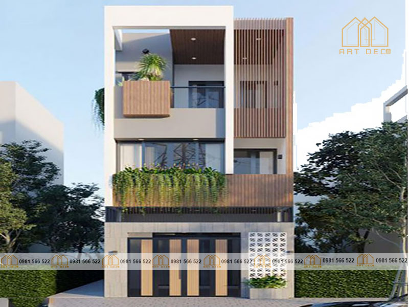 nhà 2 tầng có gác lửng giúp gia chủ sử dụng không gian sống một cách hiệu quả hơn