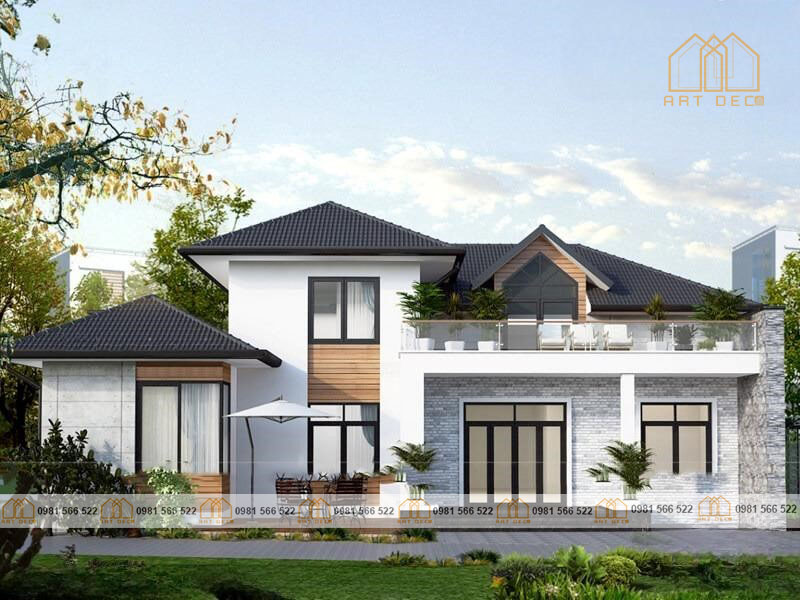 Nhà mái nhật có gác lửng giúp bạn mở rộng không gian sử dụng tối đa