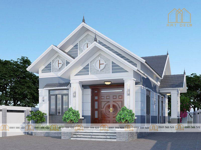 Nhà mái Thái là mẫu nhà rất được yêu thích tại tỉnh Đồng Nai