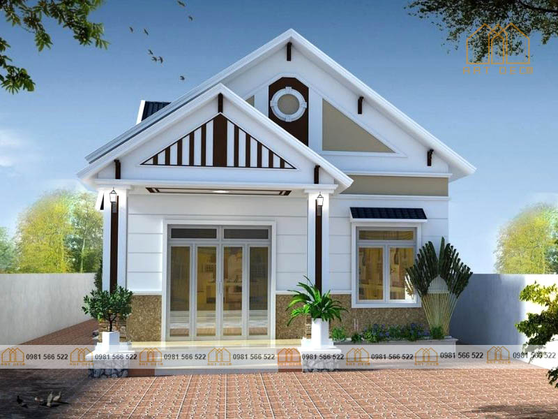 Nhà mái thái phong cách châu Âu sang trọng và đẳng cấp