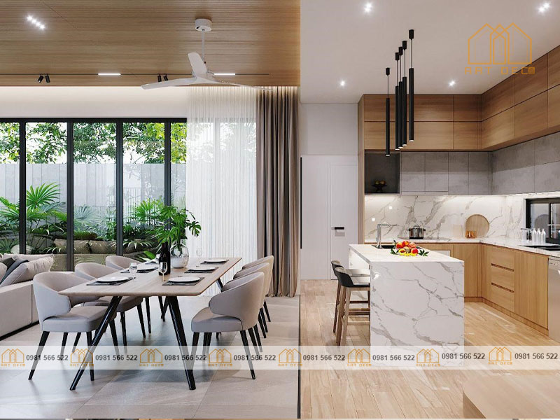 Art Decor là đơn vị chuyên thiết kế và thi công nhà bếp