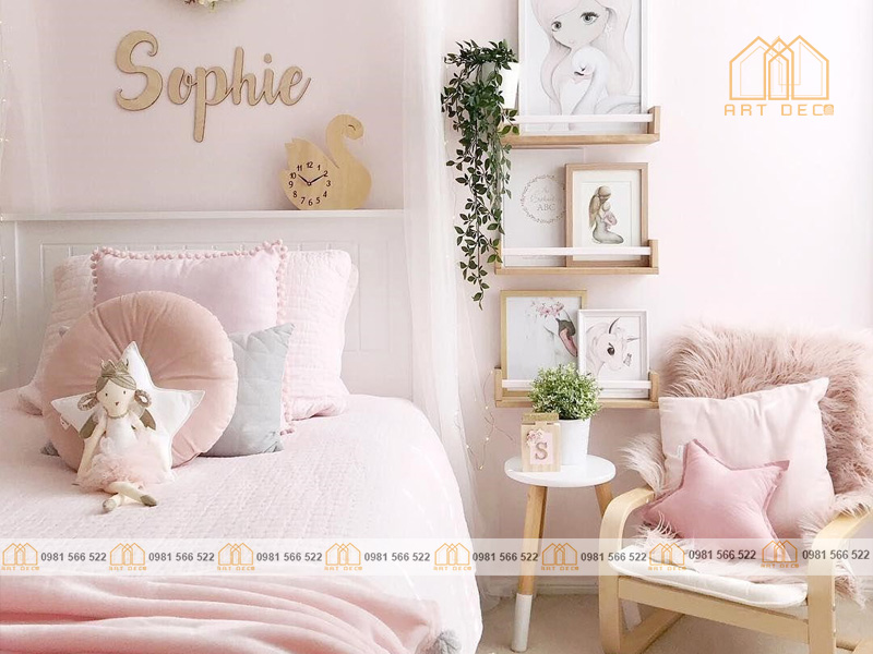 Art Decor là đơn vị chuyên thiết kế và thi công phòng ngủ cho bé
