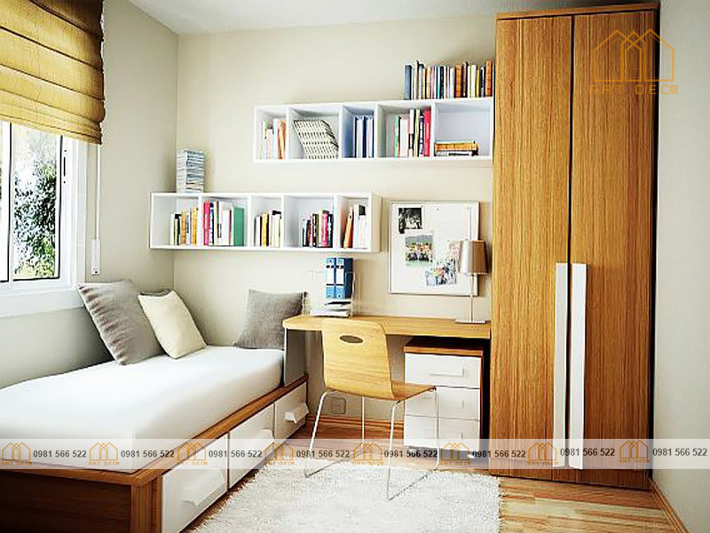 Phong cách hiện đại ưa chuộng những gam màu sáng cho phòng ngủ ấn tượng
