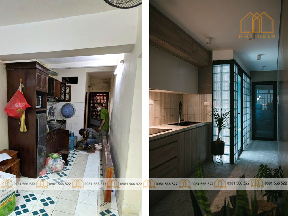 Sửa chữa nhà ở cấp 4 cải tạo không gian bếp tiện nghi