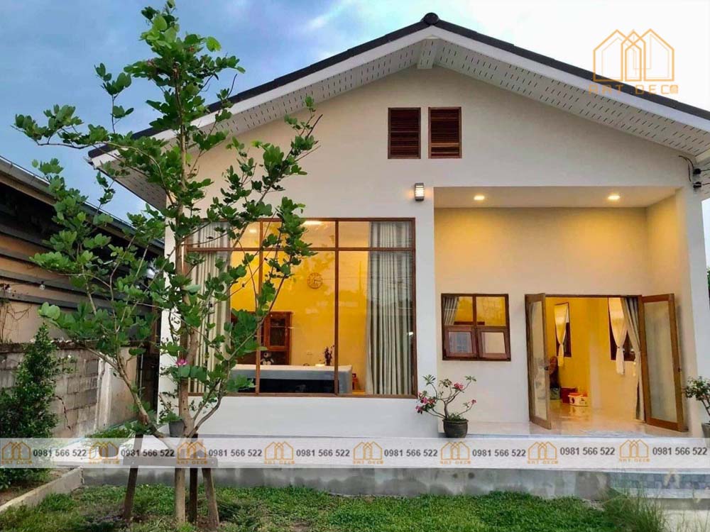 Dự án nhà cấp 4 Art Decor vừa hoàn thiện sửa chữa cải tạo